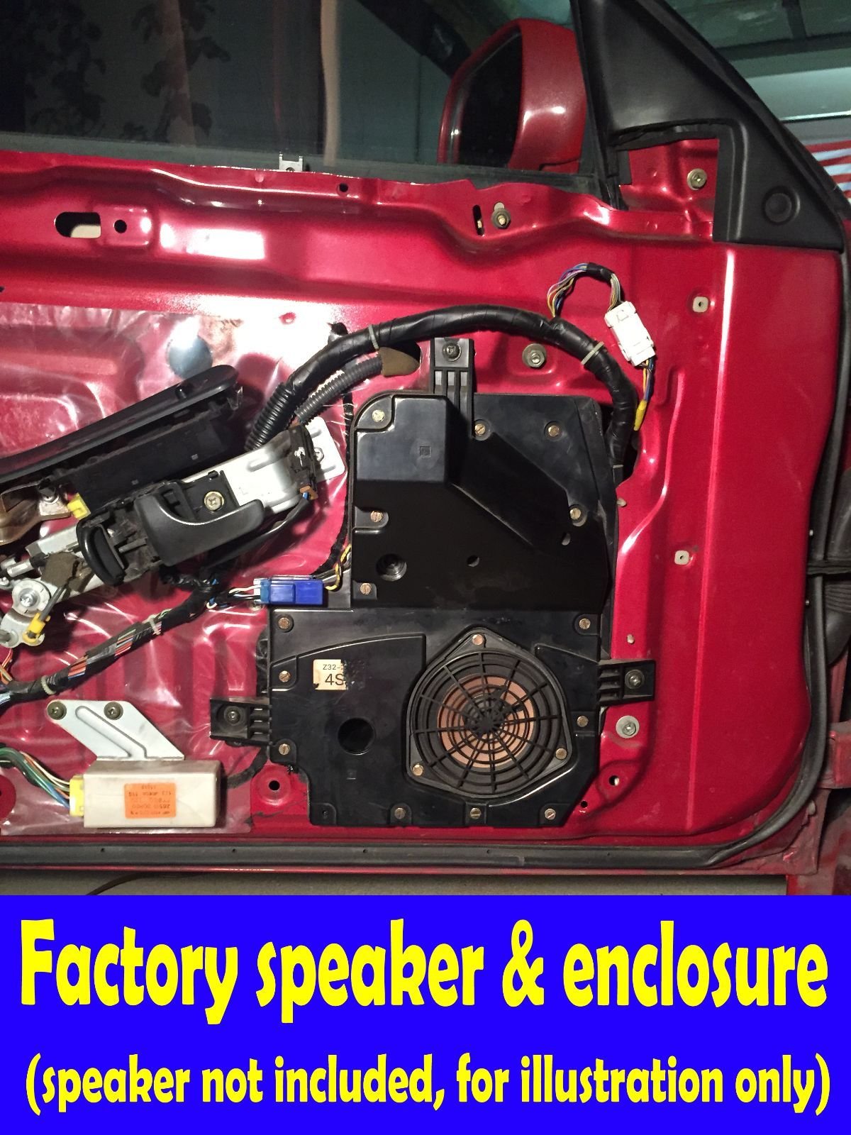 Amazon.com: Front Door Speaker Adapter Spacer Rings Fits 1990-1996