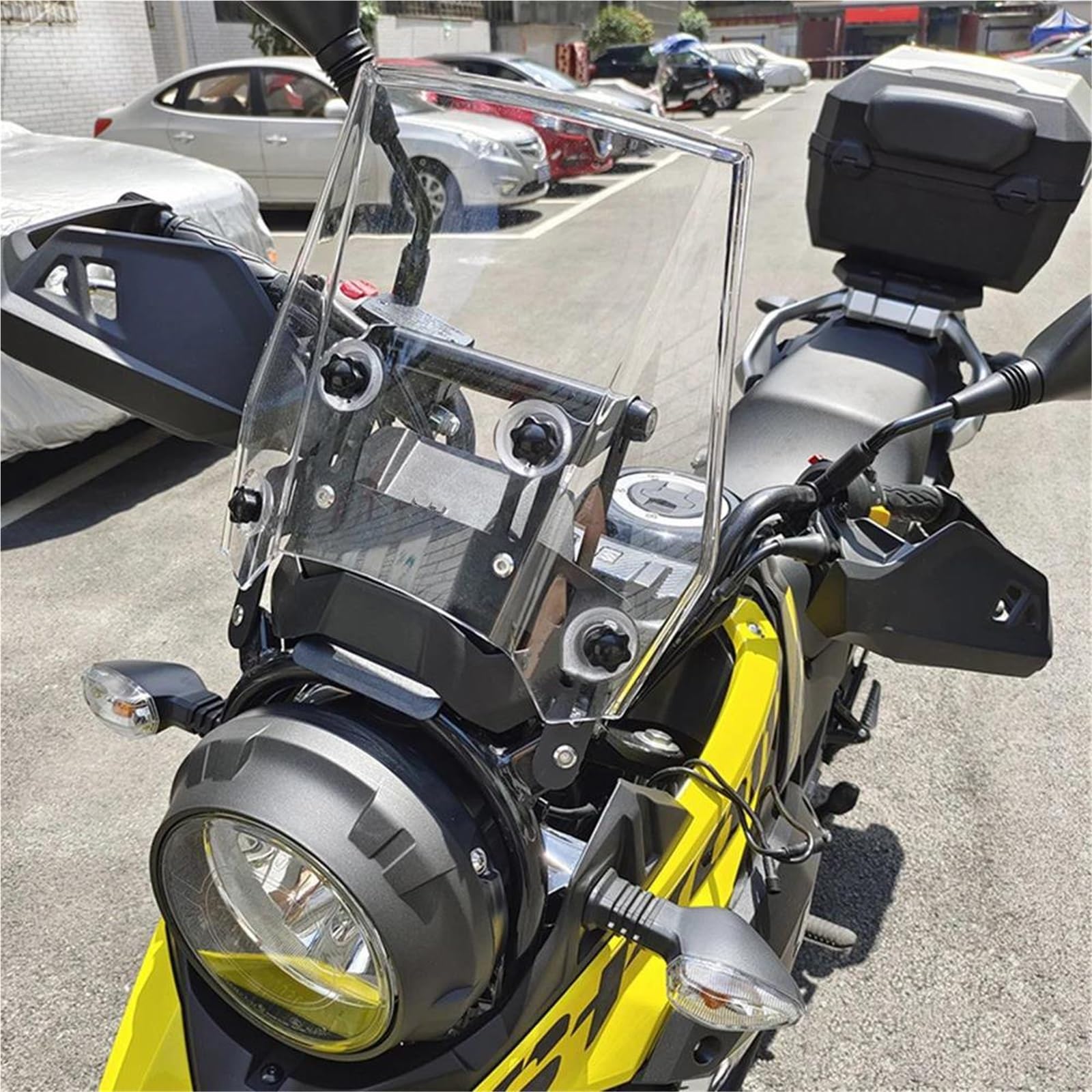 Soporte navegación Soporte De Navegación para Motocicleta para Suzuki Vstrom DL250 V-Strom DL 250 Soporte GPS para Teléfono Soporte De Navegación Resistente Soporte navegación para Motocicleta