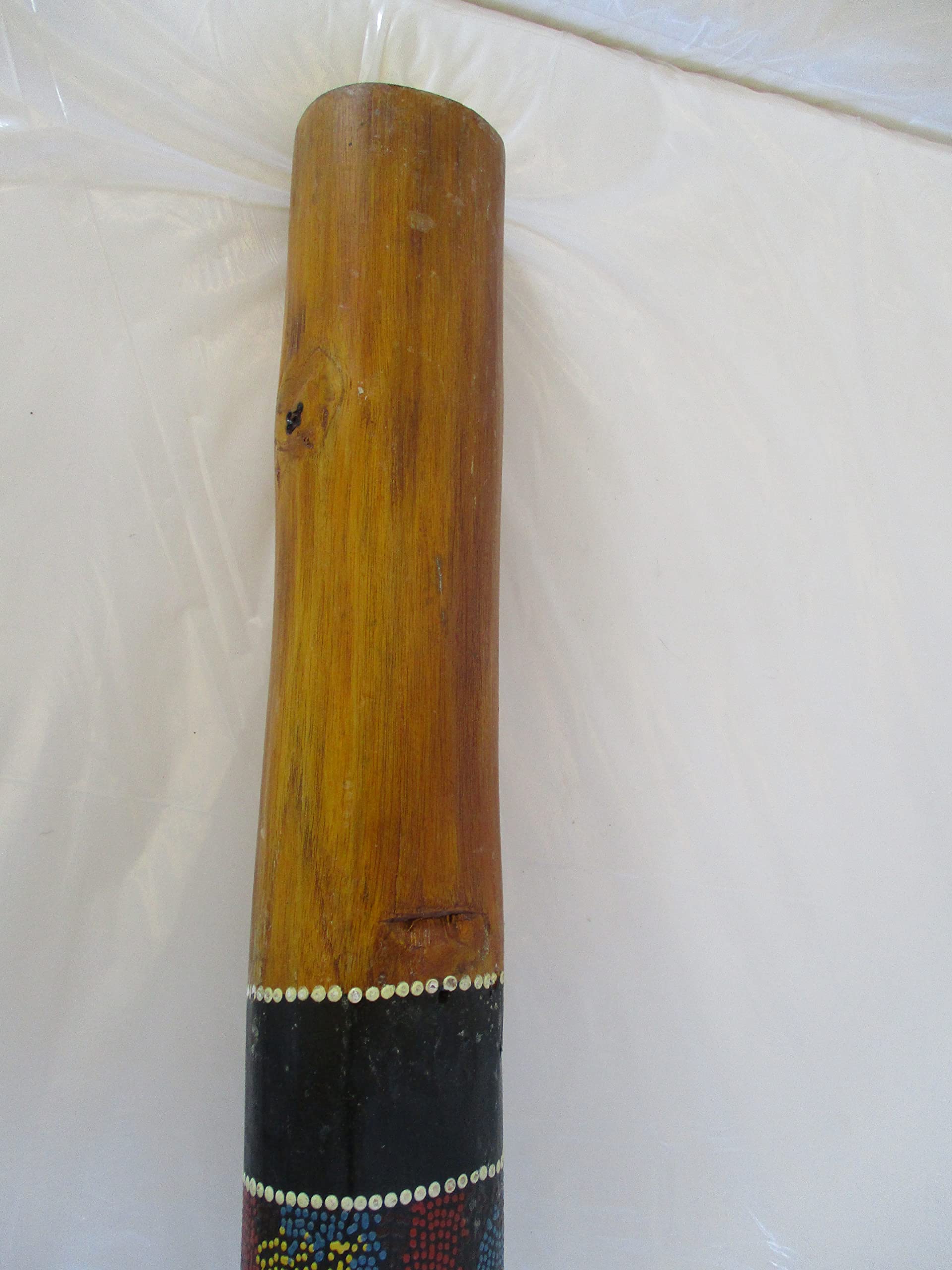 Didgeridoo digeridù Strumento a fiato aborigeni australiani NON SINTETICO BAMBU