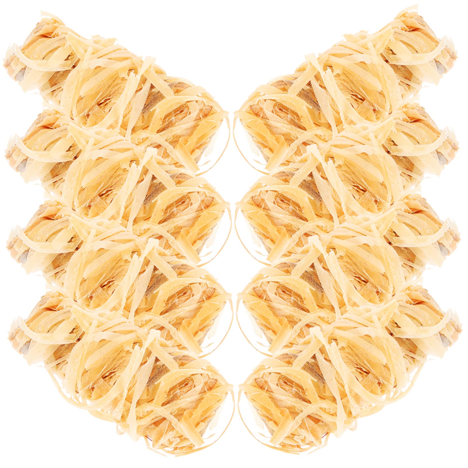 KESYOO 2sets Wide Application Fire Starter Compact Lightweight for Camping Hiking Hunting Emergency Situations 8pcs*2