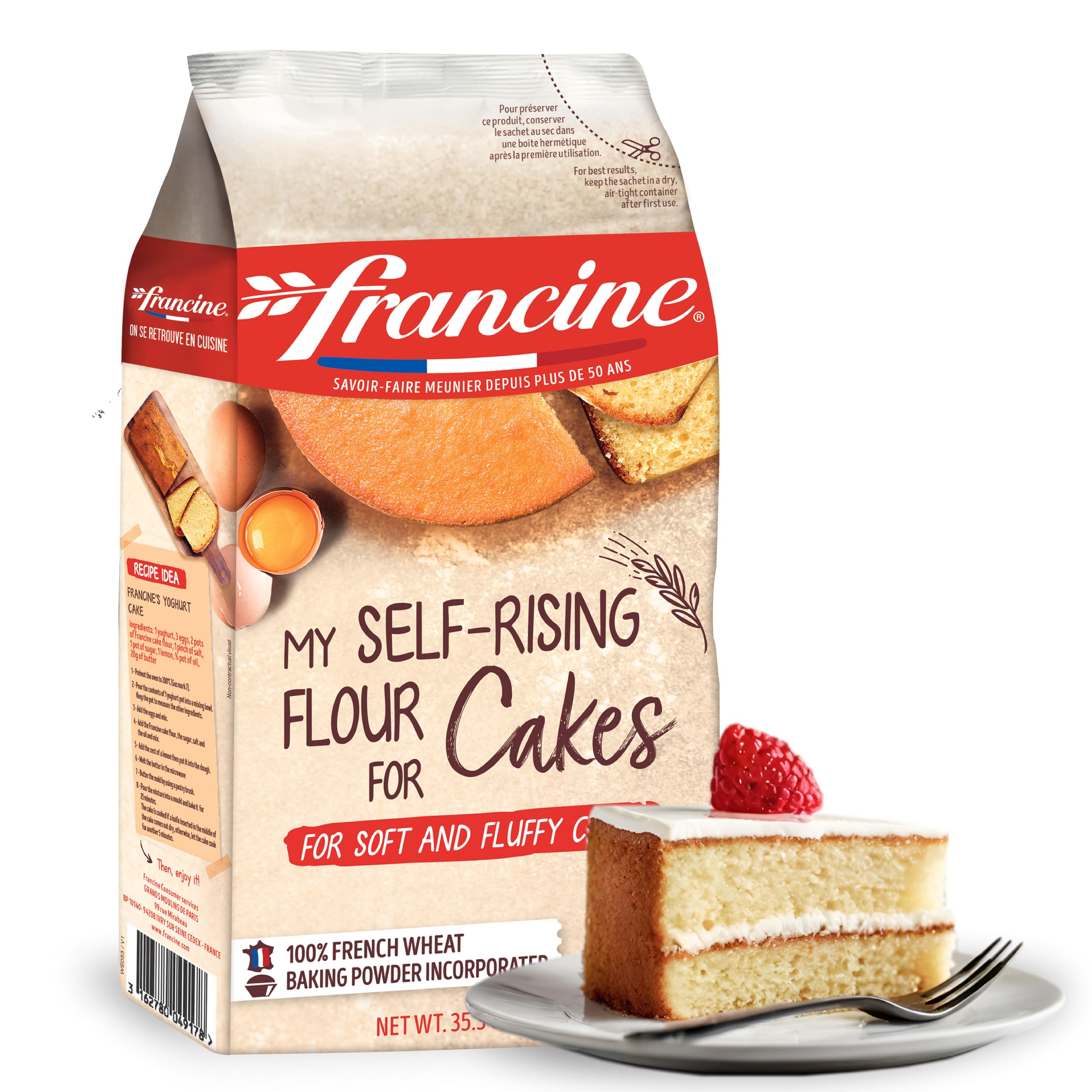 farine ファリネ　新品5個 Amazon.com : Francine Farine de Ble Pour Gateaux - French Imported