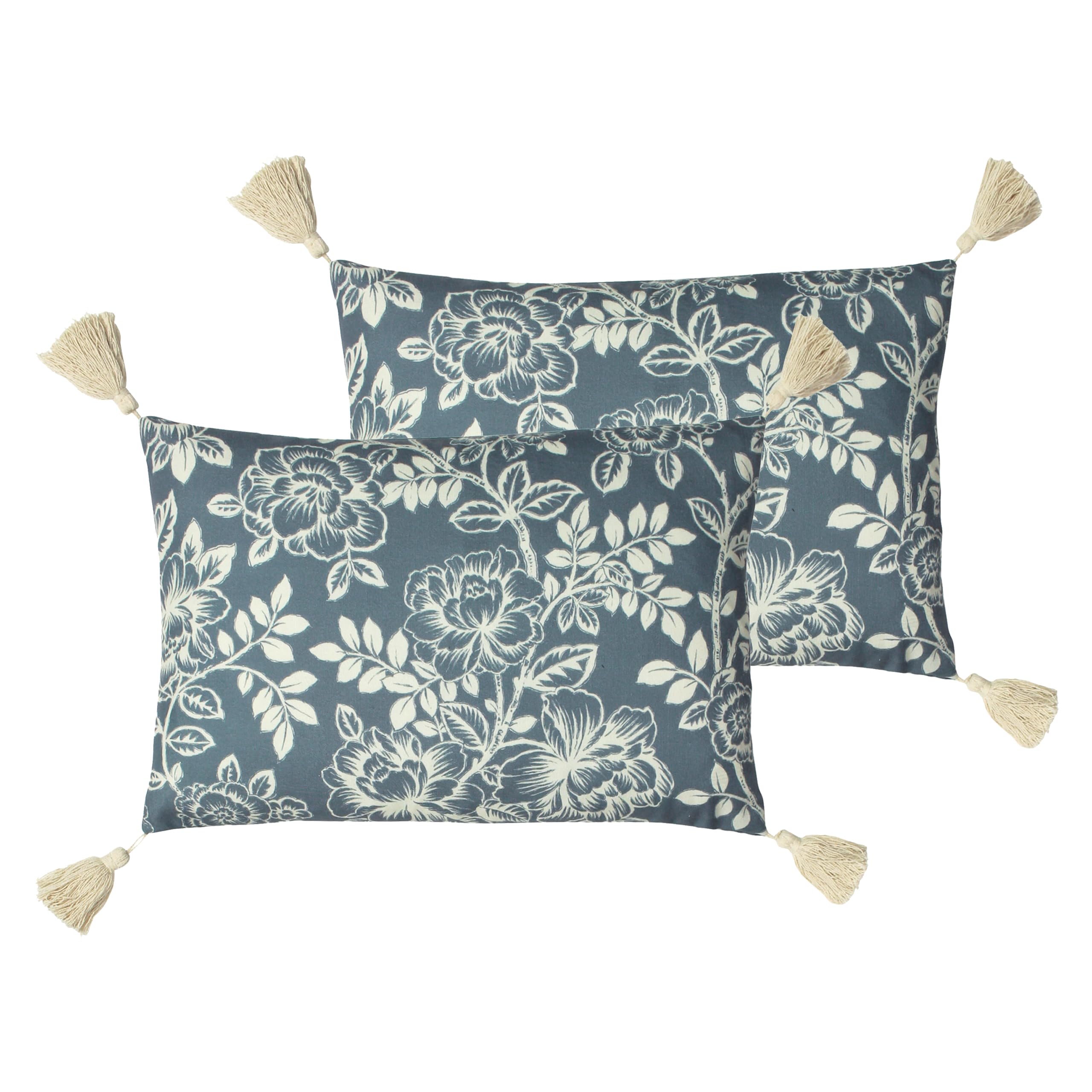 Paoletti Somerton Feather Filled Cushions Twin Pack