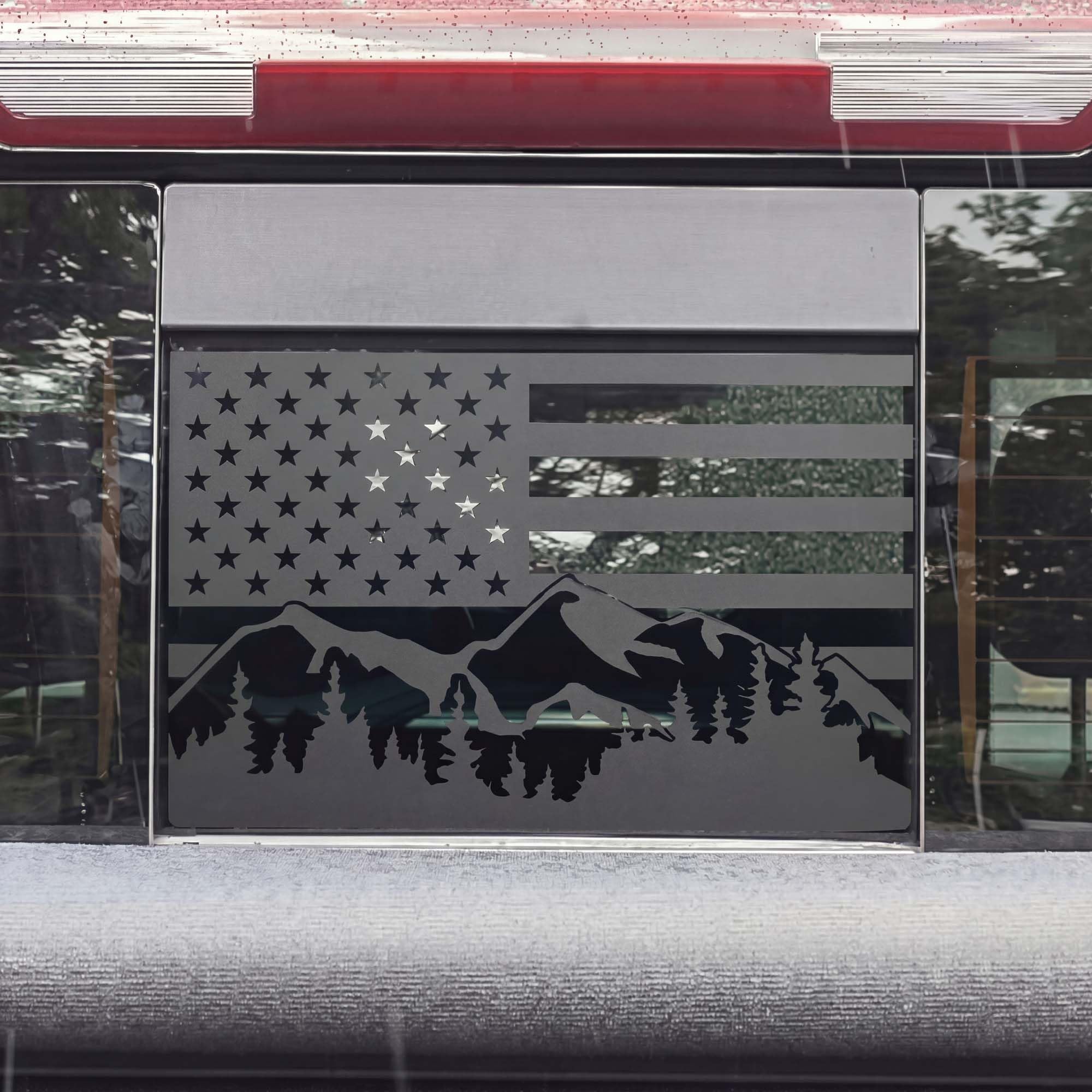 Zhizhong Rear Middle Window Decal