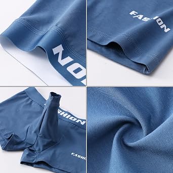3-pack Men's Elephant Underwear Cotton Open Hole Boxer Briefs Cool Breathable Boxers Short Mid-rise Pants Briefs