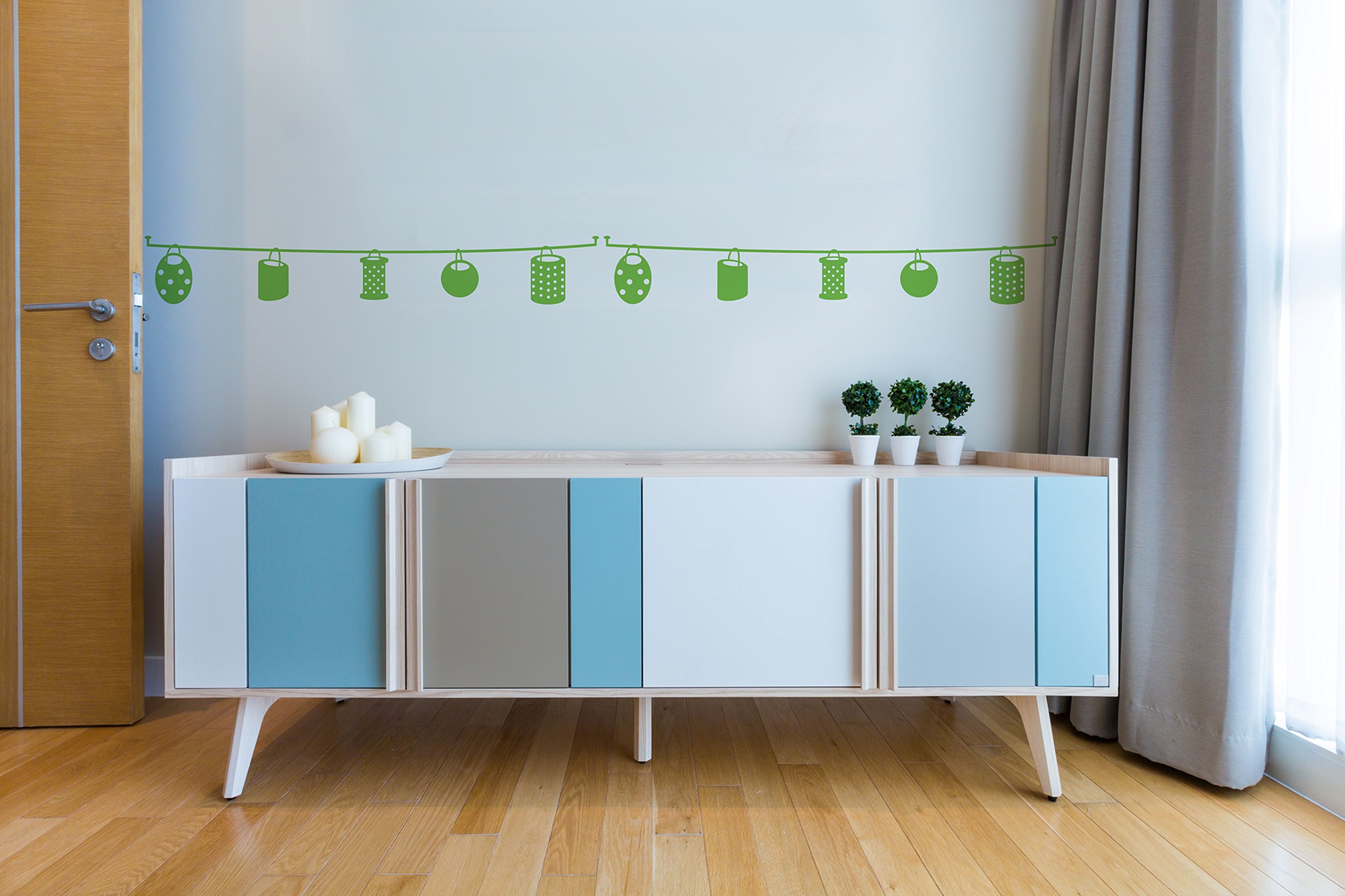 AdzifParty Border Wall decals, Multicolored