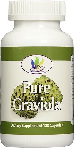 Fresh Health Nutritions botella de graviola de 120 cápsulas 0046 oz Fresh Health Nutritions botella de graviola de 120 cápsulas 0046 oz