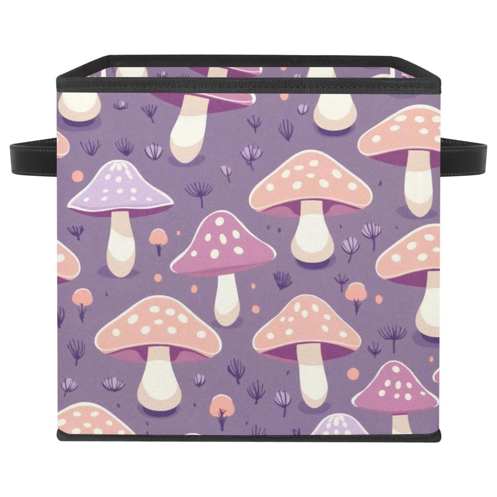Grand bac de rangement pour l'organisation de la maison motif violet