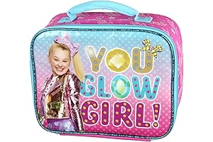 Jojo Siwa You Glow Girl Soft Kit Insulated Lunch Box Cooler