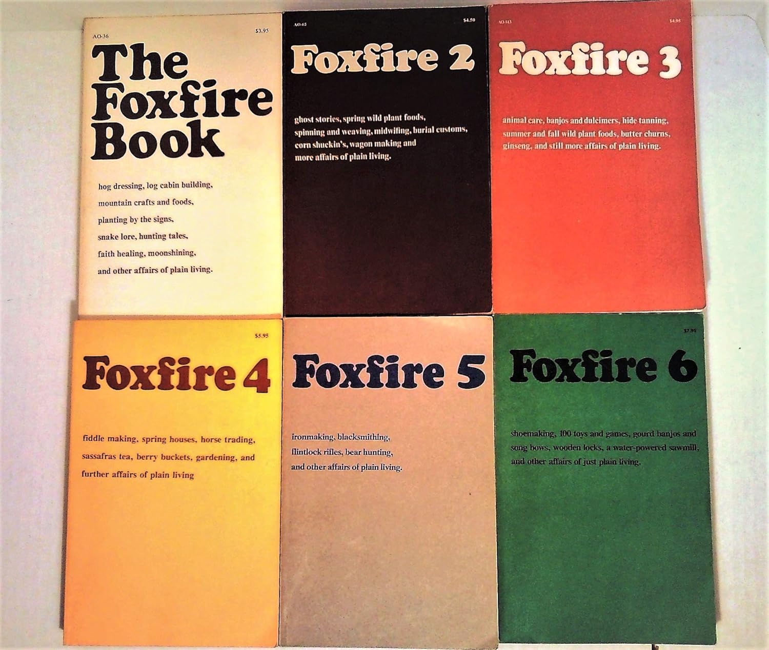 The Foxfire Books (6 volume set) (Foxfire Books, 16) Jenny Nimmo