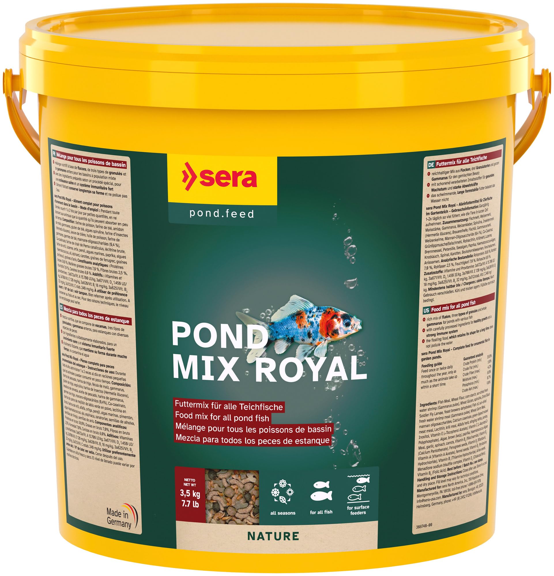 sera Pond Mix Royal 21 l