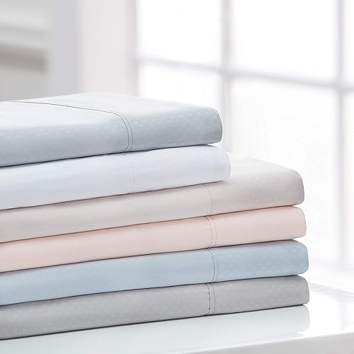Miniatura 8 de Chanasya Juego de sábanas ultra suaves de 4 piezas, microfibra de percal hipoalergénica, sábana encimera y fundas de almohada, bolsillo profundo,