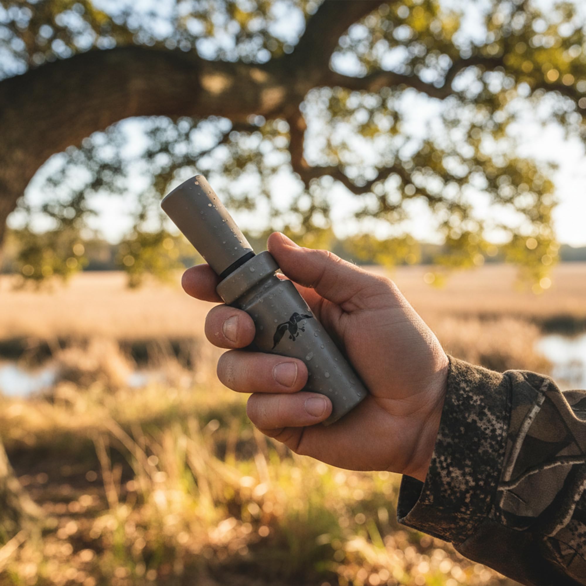 Duck Commander Krzyżówka kura kaczka wezwanie ptactwo wodne akcesoria i sprzęt myśliwski, szary