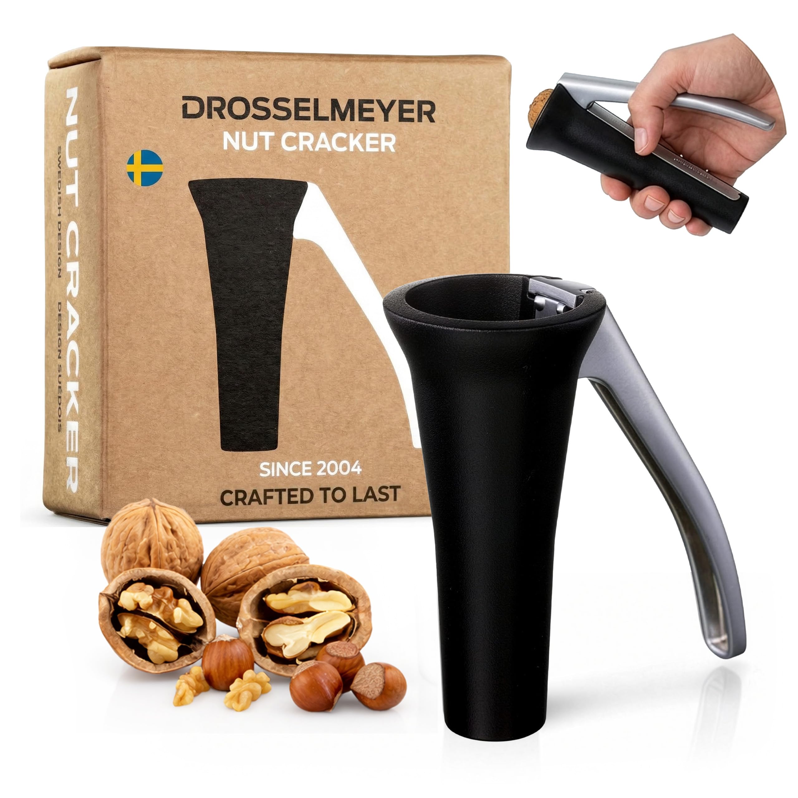Drosselmeyer Design Nussknacker (Schwarz)