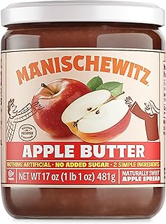 Manischewitz Apple Butter, 17oz (2 Pack) | Smooth & Sweet Spread, Great ...