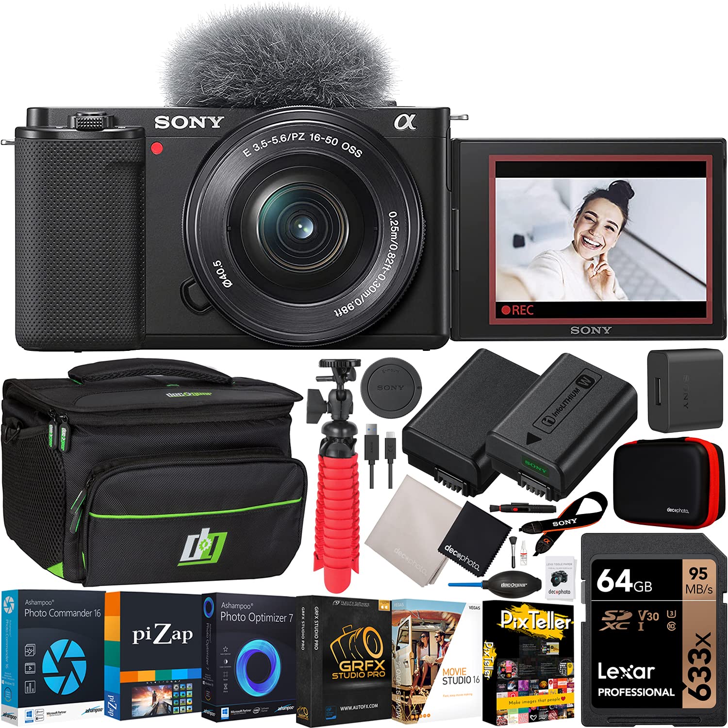 Amazon.com : Sony ZV-E10 Mirrorless Alpha APS-C Vlog Camera