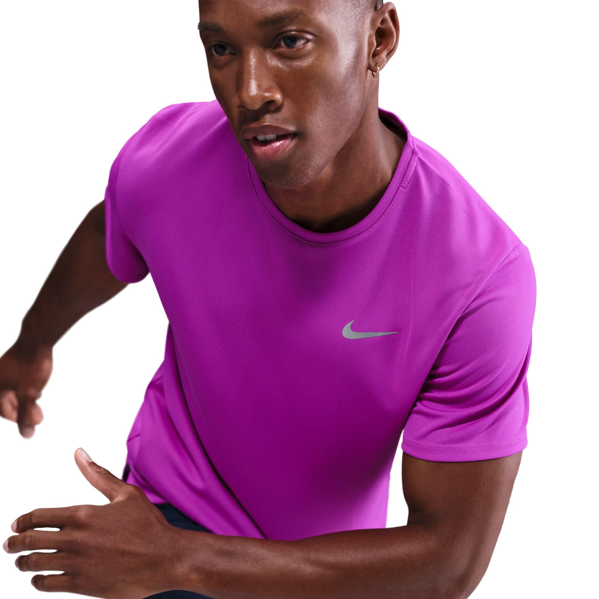 Nike M Nk DF UV Miler SS Top a Maniche Corte Uomo