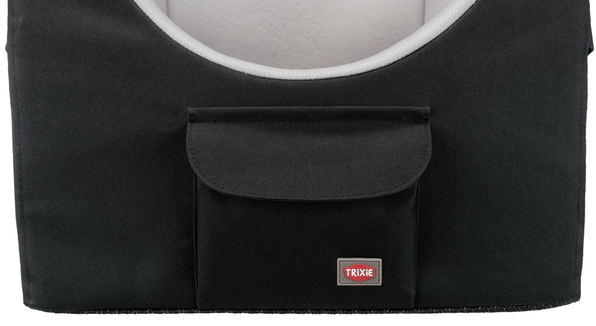 Trixie 13176 Asiento para Coches, Perro, Gris/Negro - 45 x 39 x 42 cm