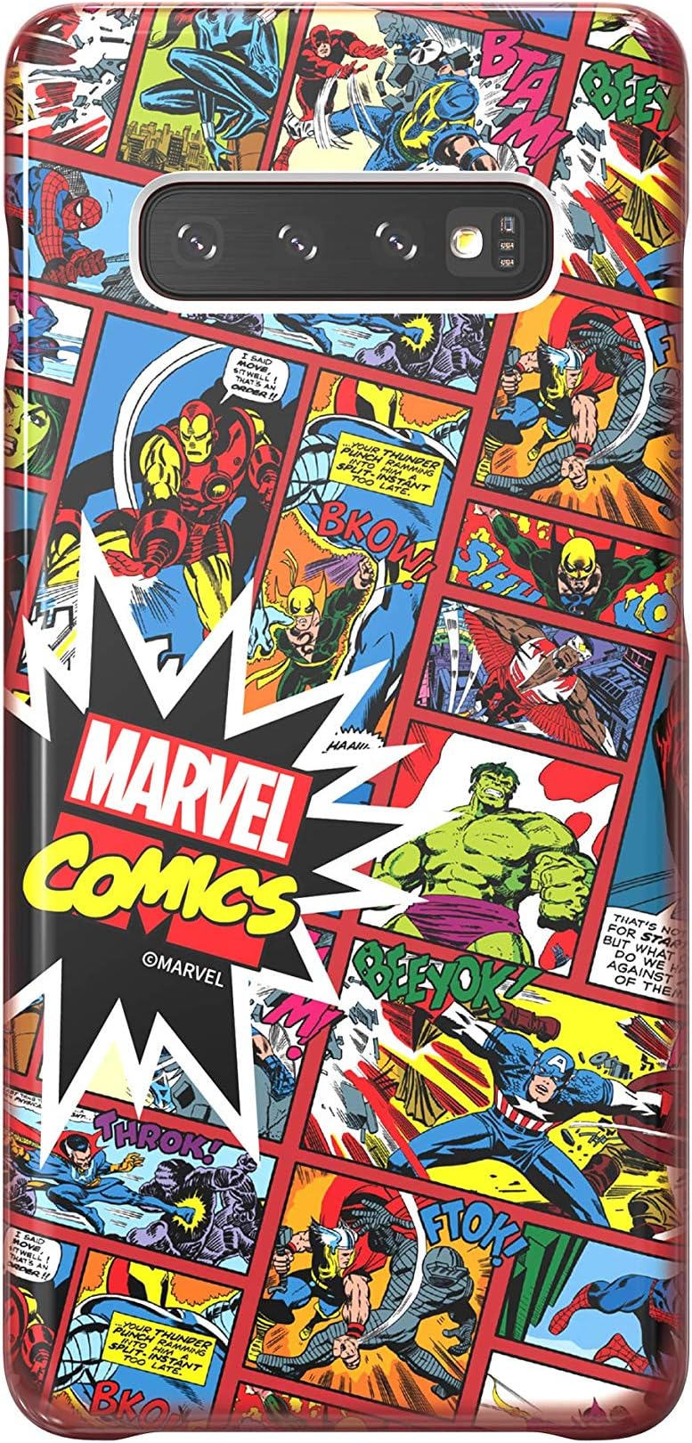 Samsung Original Marvel Smart Cover - Official Marvel Phone Case for Samsung Galaxy S10+ - Marvel Comics