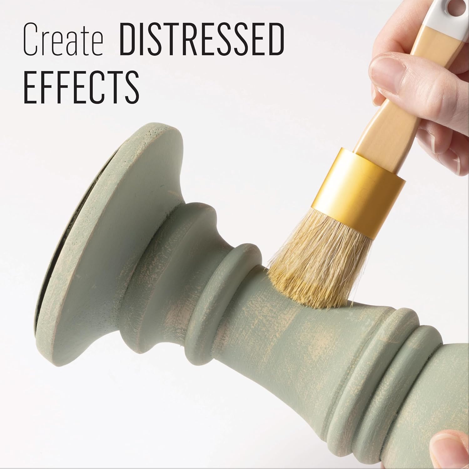 FolkArt Home Decor Chalk and Wax Brushes,