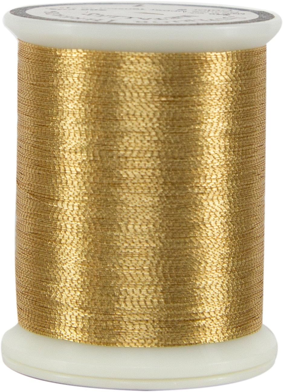 Superior Threads 10101-N07 Gold Metallic Thread, 500 yd