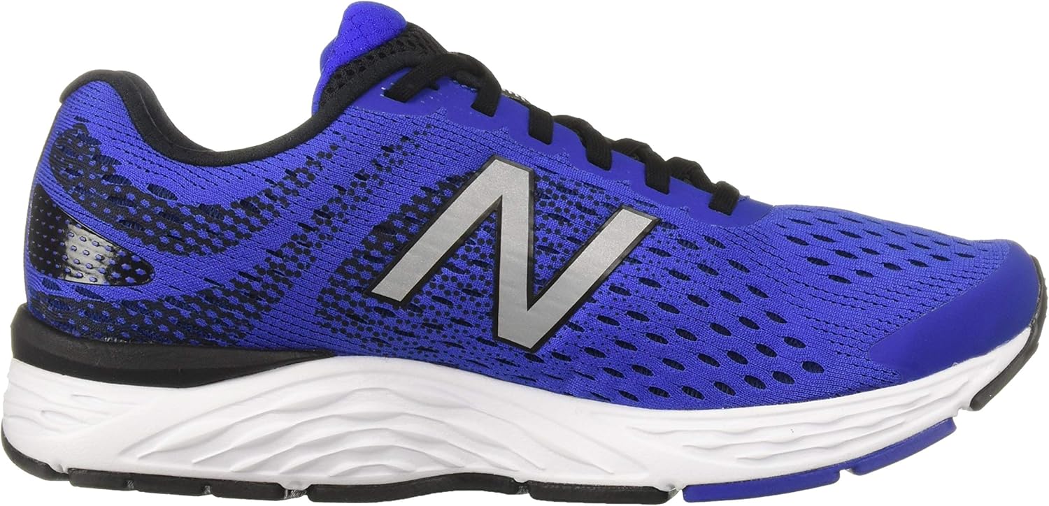 New Balance Men's 680v6 Cushioning Running Shoe 7 Uv Blue/Black