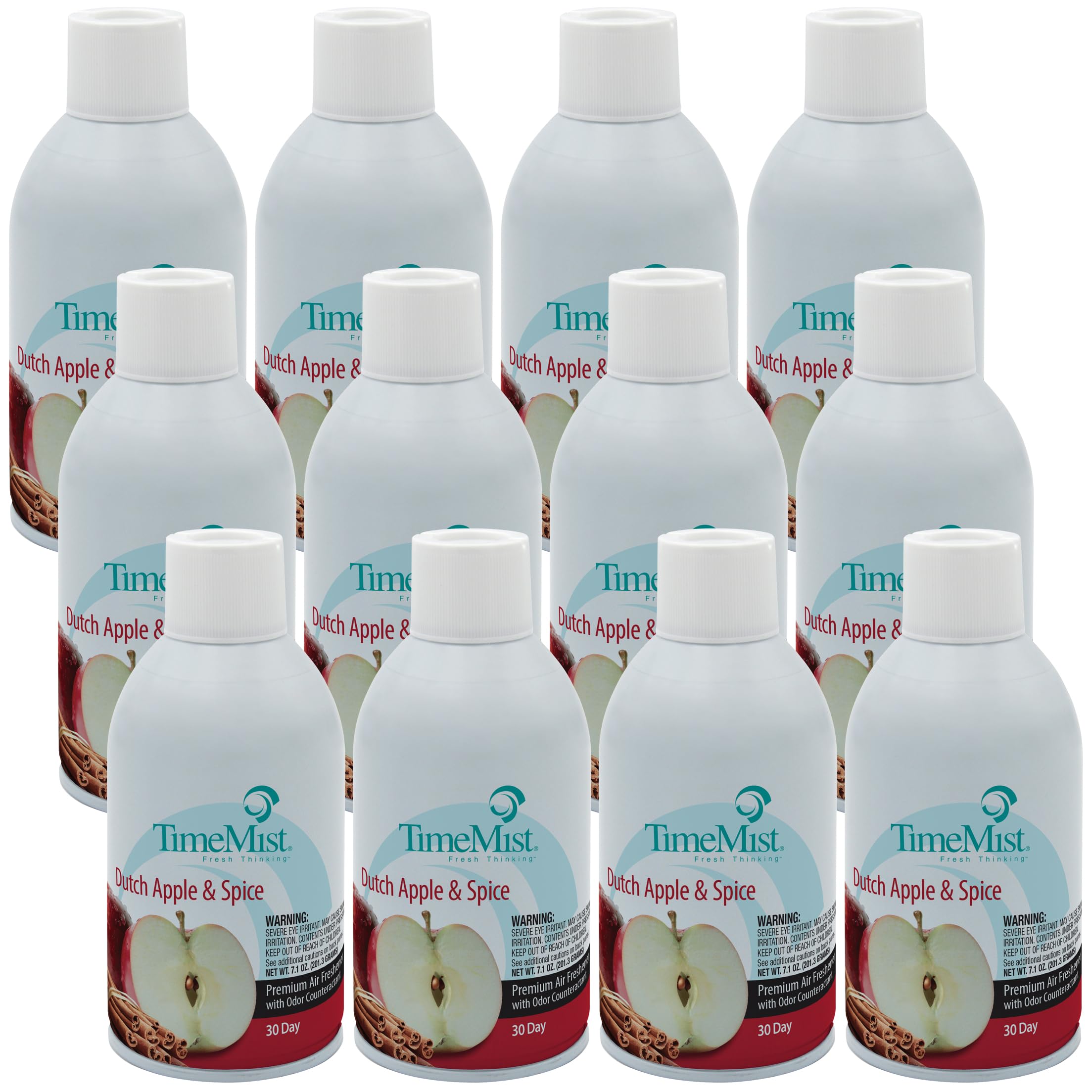 TimeMist Premium Metered Air Freshener Refills - 7.1 oz (Case of 12)