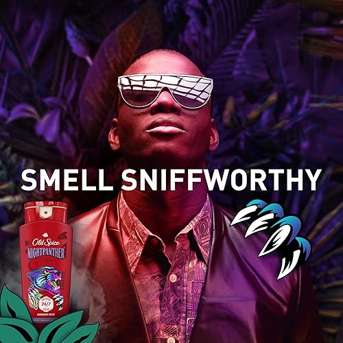 Miniatura 6 de Old Spice NightPanther - Gel de baño para hombre, frescura de ducha 247, 24 onzas líquidas (paquete de 4)