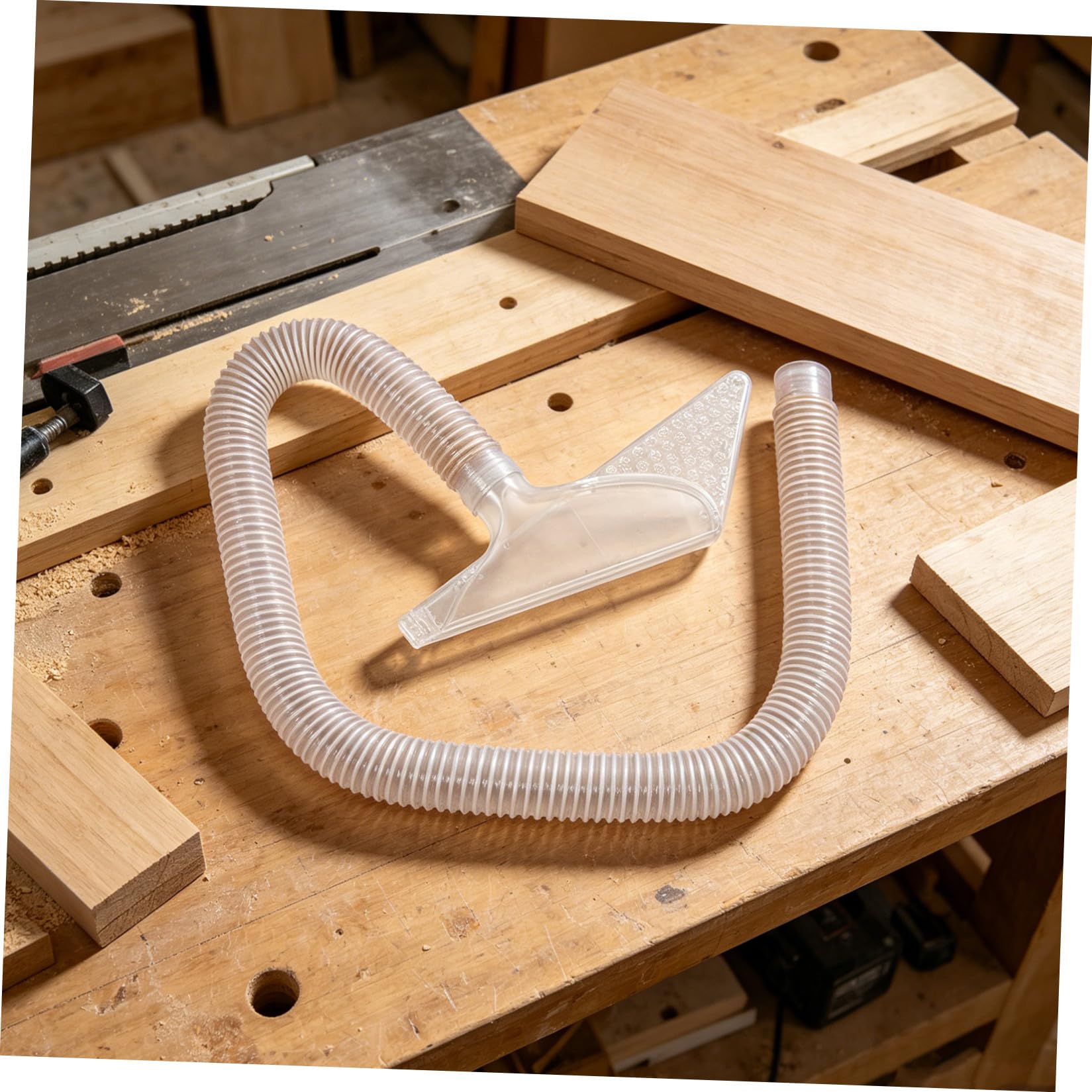 Kit de Recolección de Polvo para Corte de Madera, Pvc 1, 5m 50mm