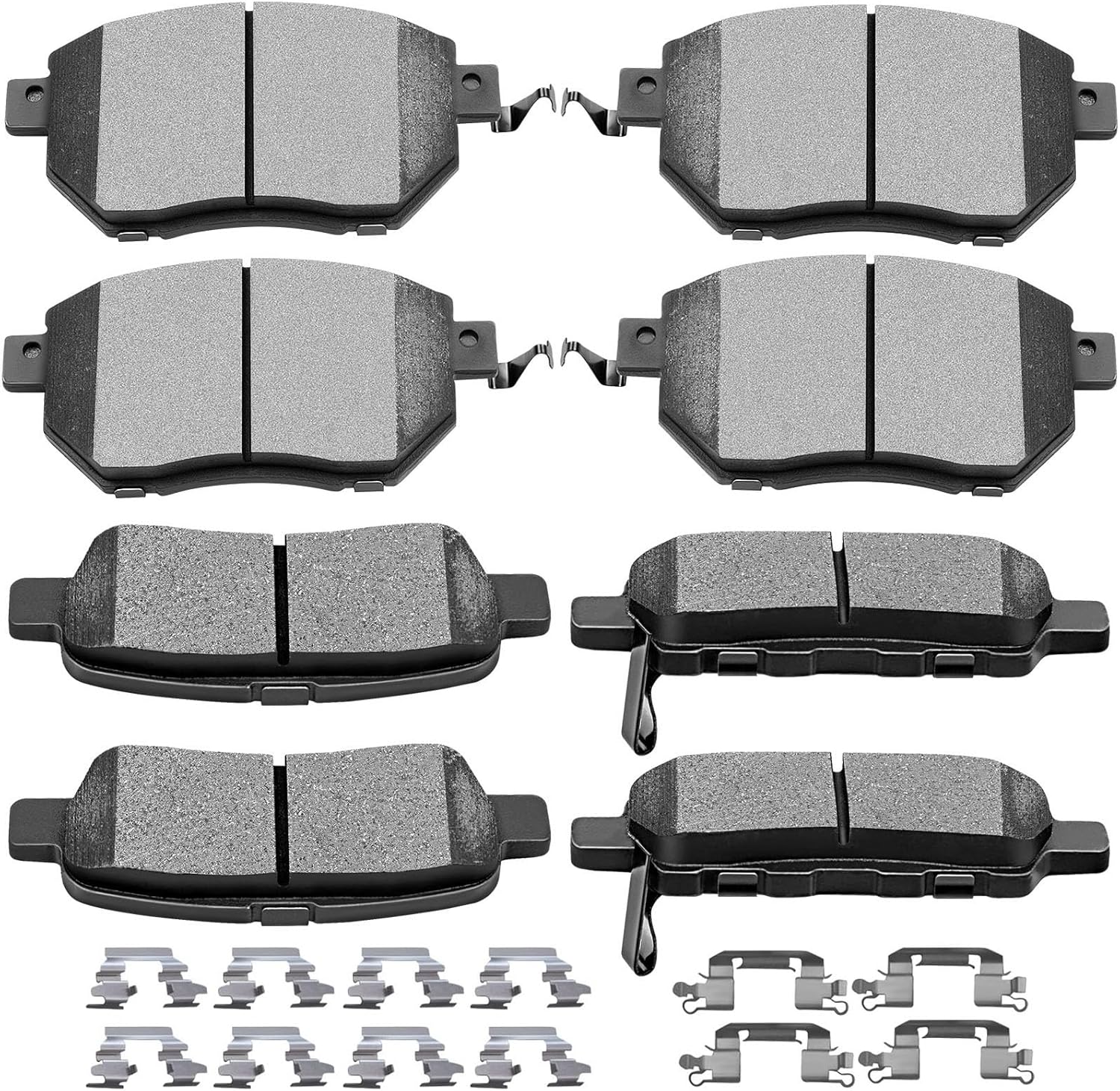 SCITOO Ceramic Front Brake Pad Kit (vehicle-specific fit)