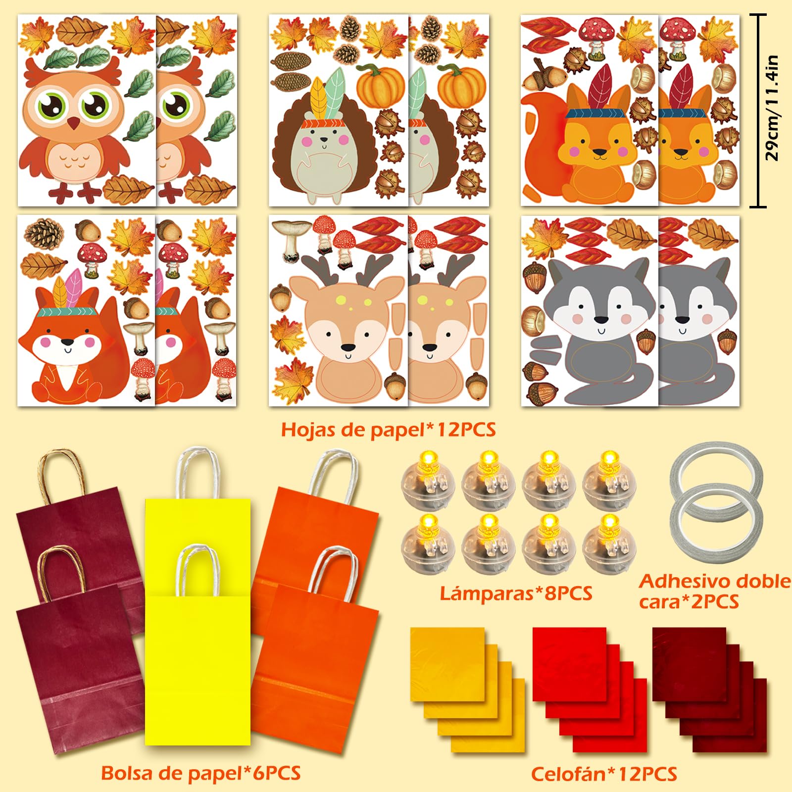 Lanterne Saint-Martin Bricolage Papier BARVERE Kit De Bricolage De Lanterne Pour Enfants, 6 Lanternes St Activité Créative Anniversaire Fête Automne Lanterne Saint-Martin Bricolage Papier BARVERE Kit De Bricolage De Lanterne Pour Enfants, 6 Lanternes St Activité Créative Anniversaire Fête Automne