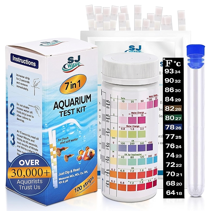 鱼缸氨测试试纸 - 快速准确水质检测工具