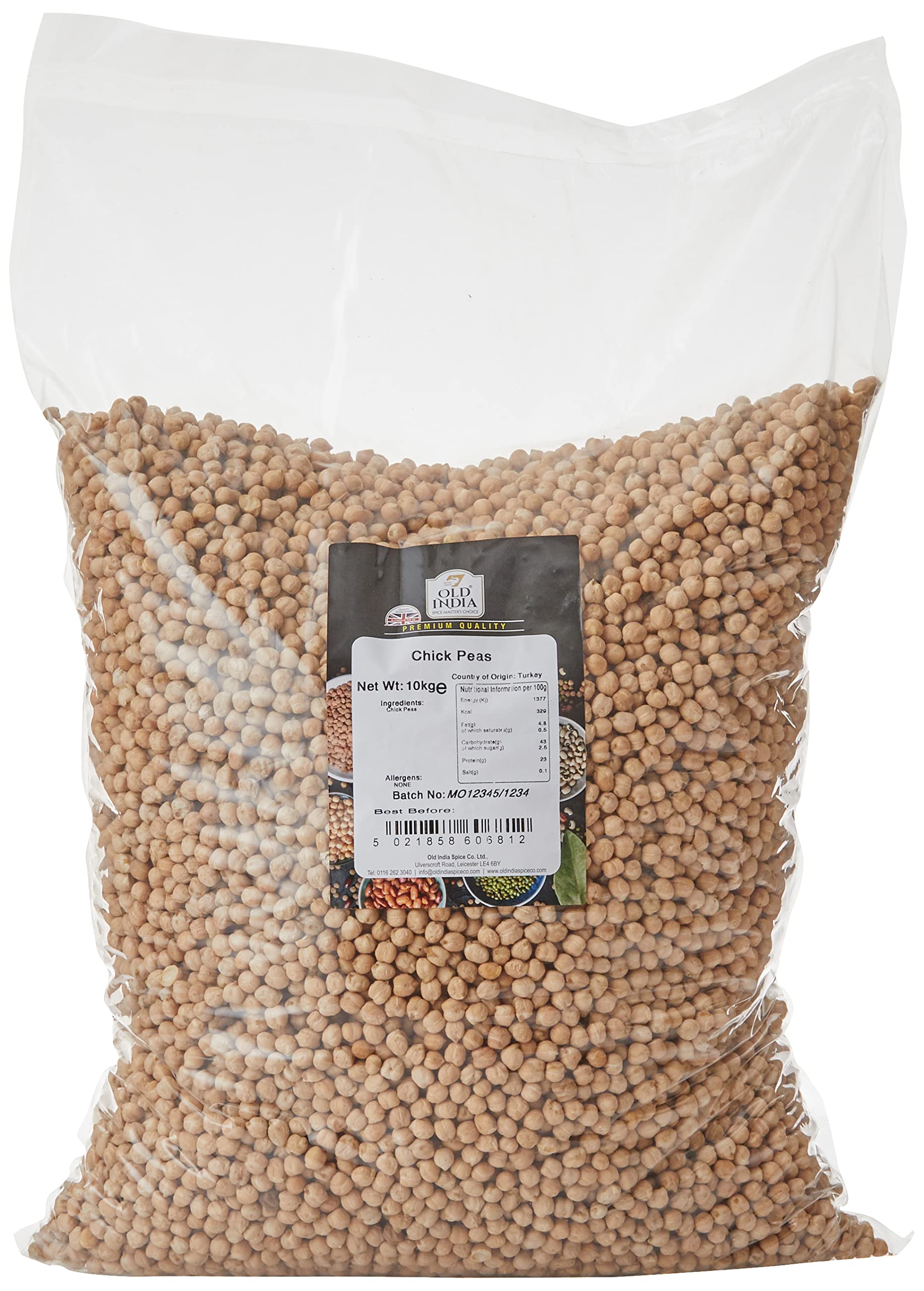 Old India Chick Peas 10kg
