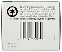 Vista 8 de Organic India Tulsi, Original, 18 Count Box