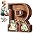 Summidate Large Wooden Piggy Bank for Kids Adults, Alphabets Letter A-Z Piggy Bank for Boys Girls, Coins Bills Change Bank Box Personalized Initial Name Kids Money Bank for Birthday Present and Decor