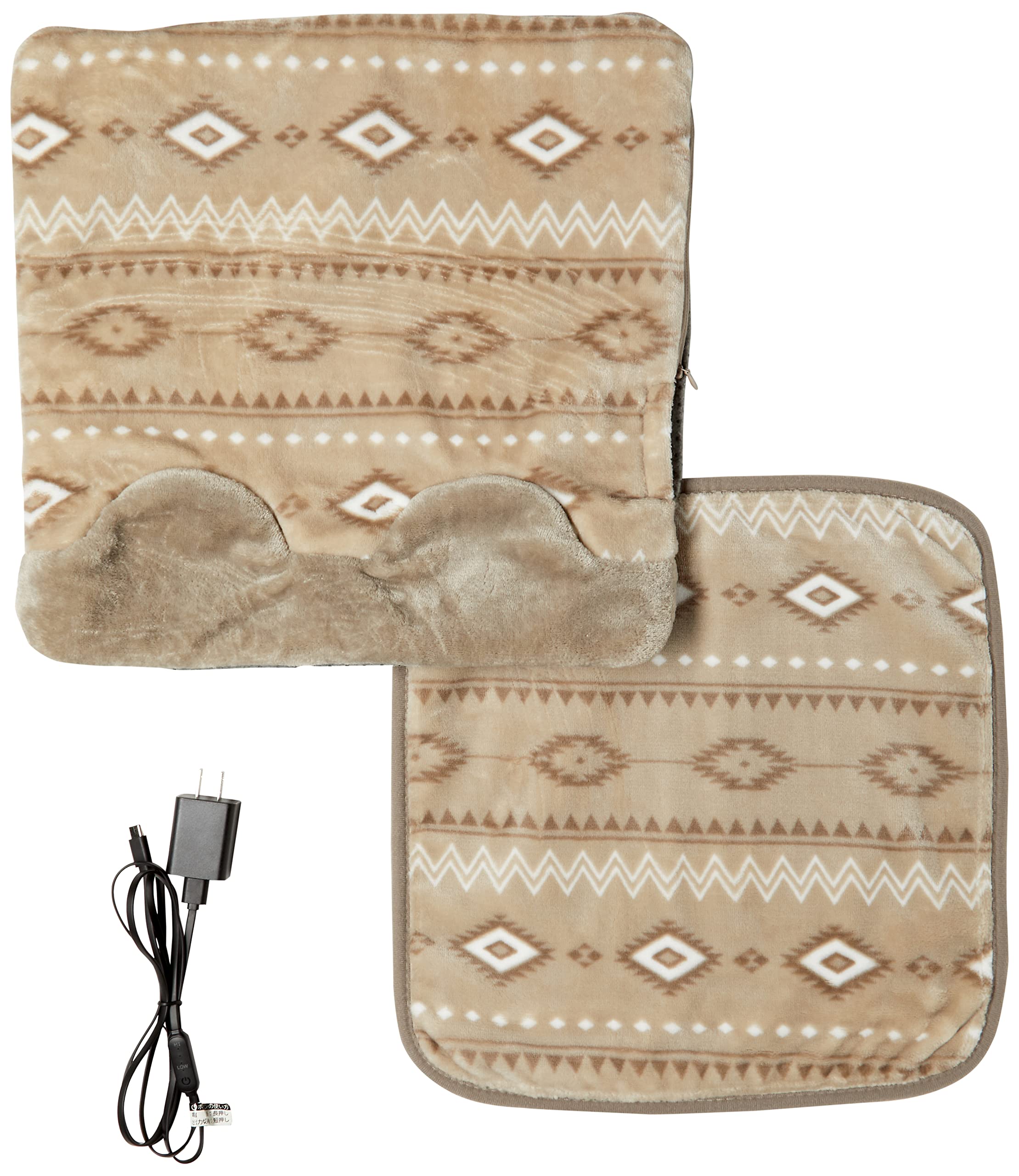 Amazon | ZEPEAL どこでもあったかフットウォーマー DAF-B12L-BE