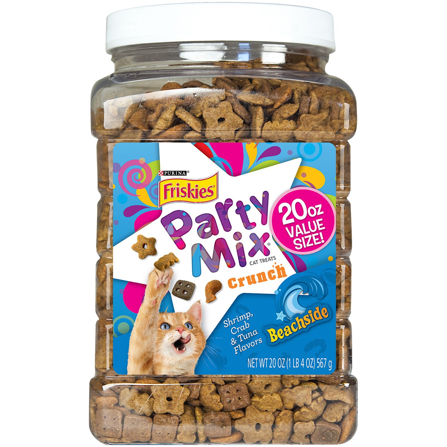 Purina Friskies Party Mix, 20 Ounce