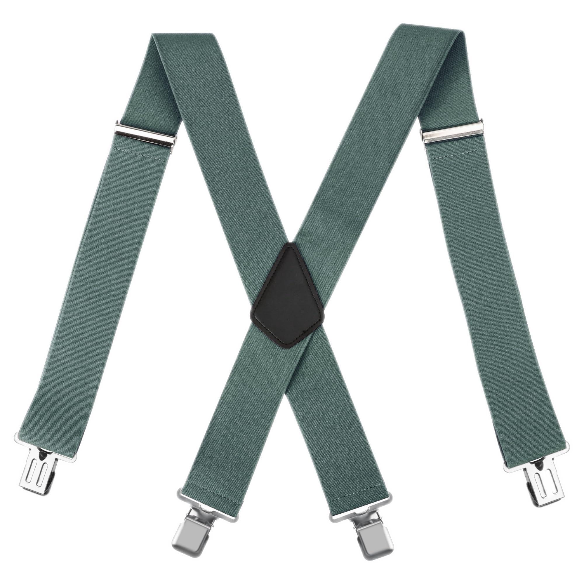 5cm Wide Elastic Adjustable Men Trouser Braces Sus... - Vicedeal