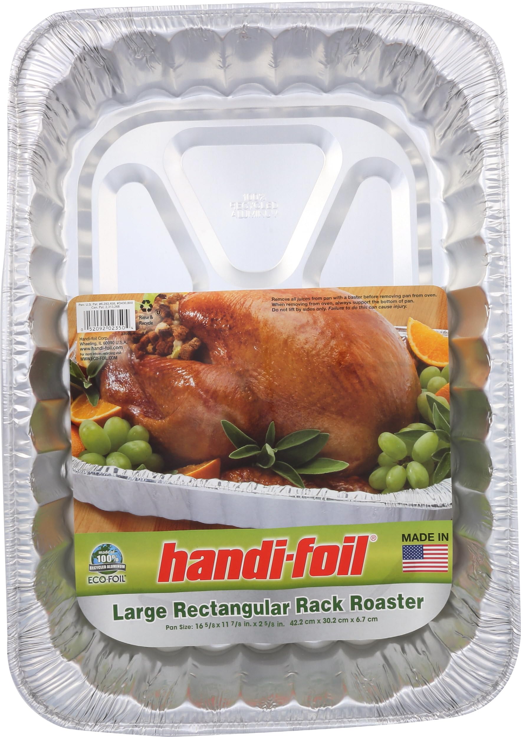 Handi-Foil 632996 FOIL PAN LG RECT ROASTER 1EA