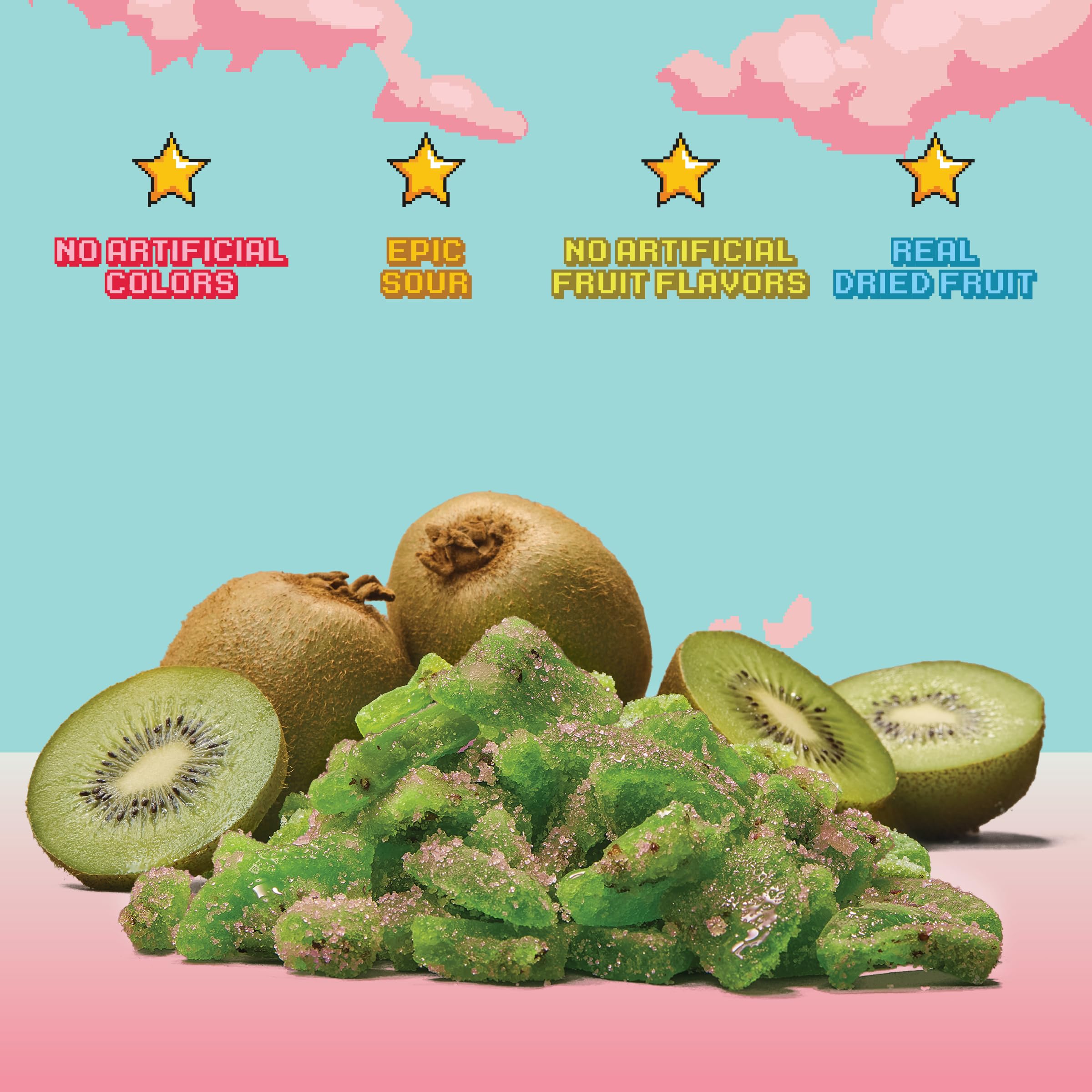Amazon.com: Final Boss Sour Candy | Level 3 Watermelon Kiwi, 4