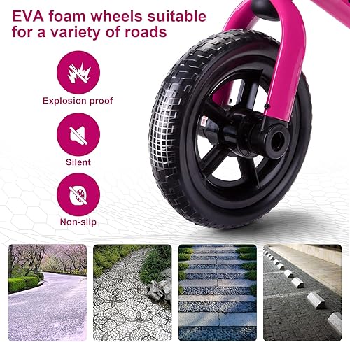 Miniatura 5 de XPIY Triciclo para niños pequeños de 2 a 4 años de edad, bicicleta plegable 3 en 1 para niños y niñas, triciclo de bicicleta para niños con pedal