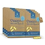 Testa Omega-3 - Plant Based DHA + EPA from Algae Oil - Pure and Vegan Omega-3 - Much Healthier Than Fish Oil - 60 Capsules (8 Pack)