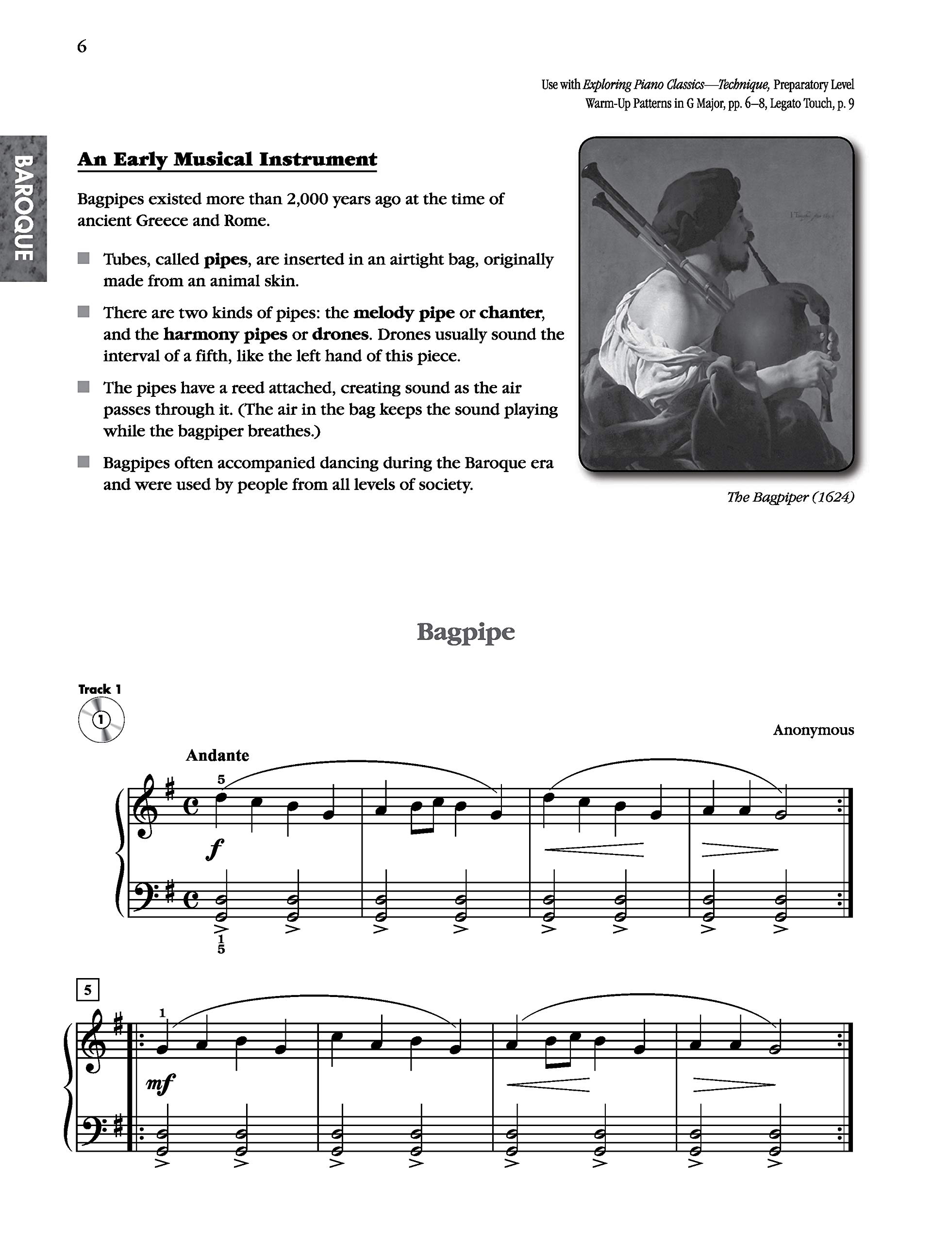 Exploring Piano Classics Repertoire: A Masterwork Method for the Developing Pianist