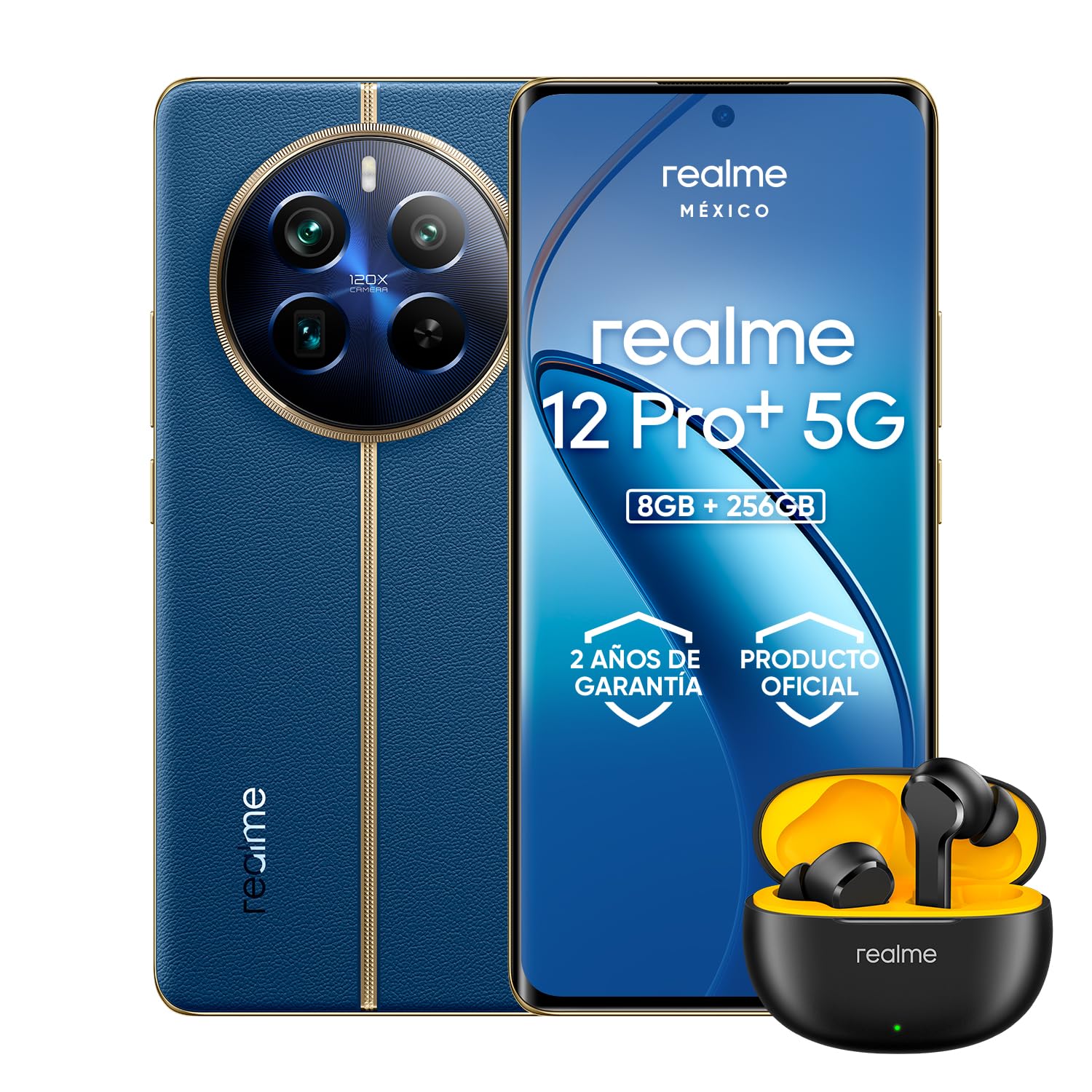 スマートフォン本体 realme 12 Pro 5G 12/256GB Realme 12 Pro 5G, Dual SIM, 256GB+12GB RAM, Submarine Blue
