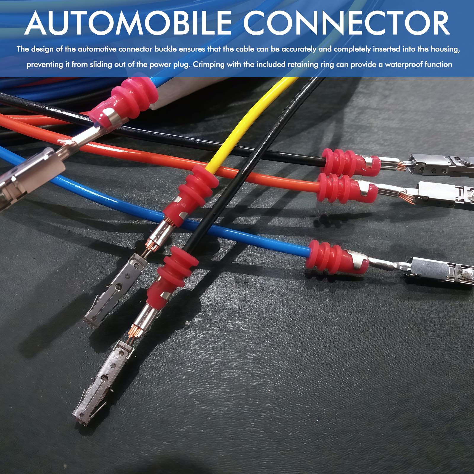 Broches de bornes serties pour l'électricité automobile: Kit de 690 broches de connecteur 1/1,5/1,8/2,2/2,3/2,5/2,8/3,5 mm, Kit de broches de connecteur résistantes à la corrosion pour voitures