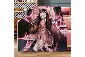 Soft and Durable Anime Flannel Fleece Blanket for Adults