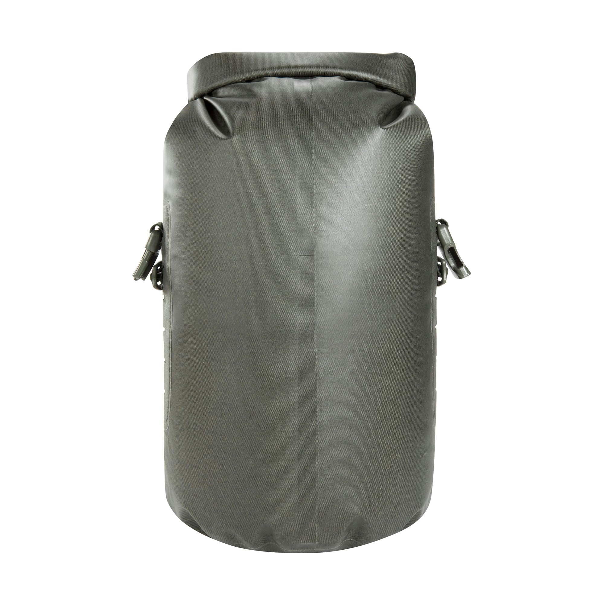 Tasmanian Tiger TT Stuffbag 15 WPV wodoszczelny worek do pakowania 15 l z rolowanym zamknięciem i zaworem do kompresji, do aktywności na świeżym powietrzu, łodzi, sportów wodnych; kamienno-szary