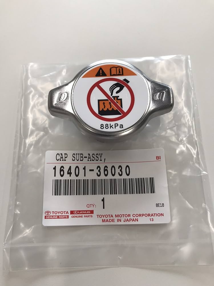 Genuine Toyota (16401-36030) Radiator Cap Sub-Assembly