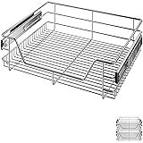 CASARIA 2x Bandejas de Metal Telescópicas 60cm...