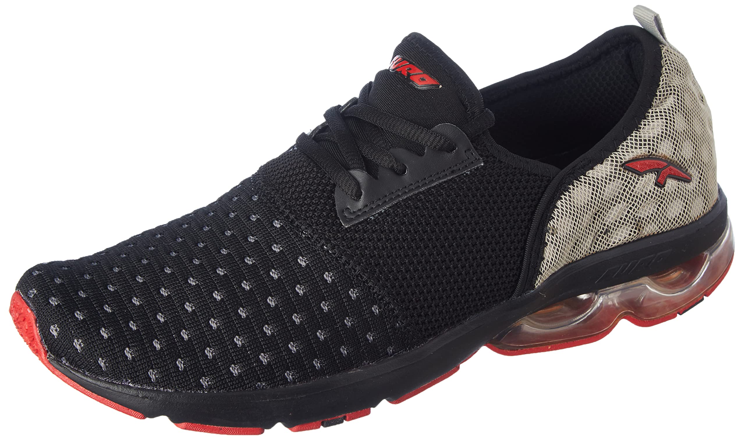 FURO by Redchief Black/M-Grey Running Shoes for Men R1033 C1299 (B0B5RWF757) Amazon Price History, Amazon Price Tracker