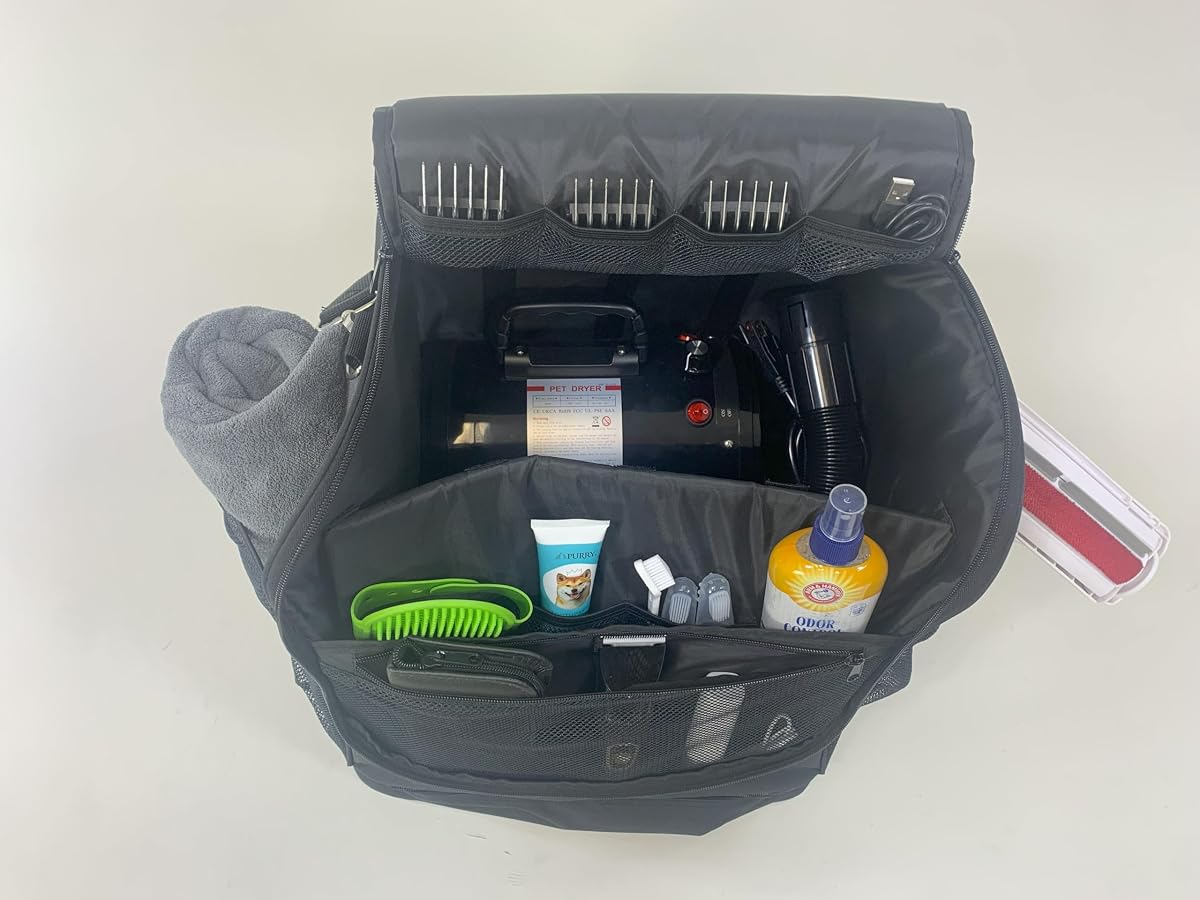 Basic Dog Grooming Kit with Dryer.